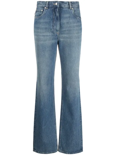 Ferragamo high-waisted straight-leg jeans
