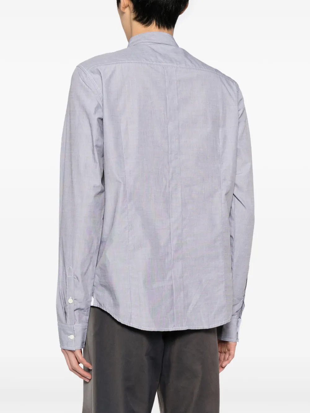 Shop Private Stock The Hannibal Layered Shirt In Grey