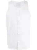 Private Stock Geronimo cotton tank shirt - White