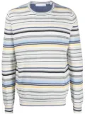 Private Stock The Philippe striped jumper - Blue