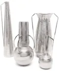 POLSPOTTEN x Browns Roman metal vases (set of four) - Silver