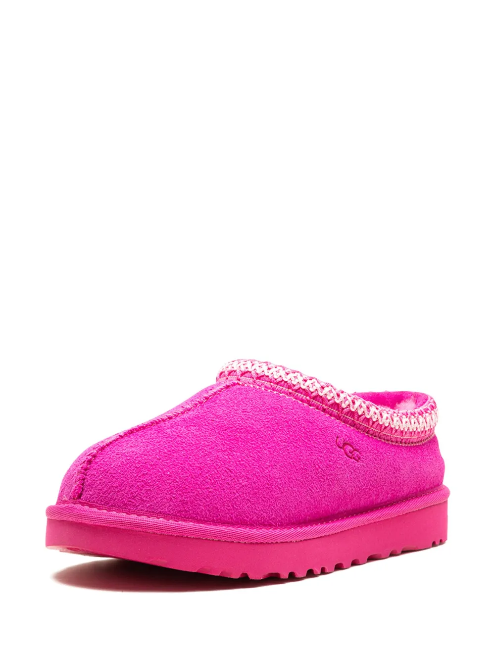 Ugg Tasman "carnation" Suede Slippers In Rosa