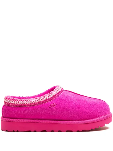 UGG Tasman "Carnation" suede slippers