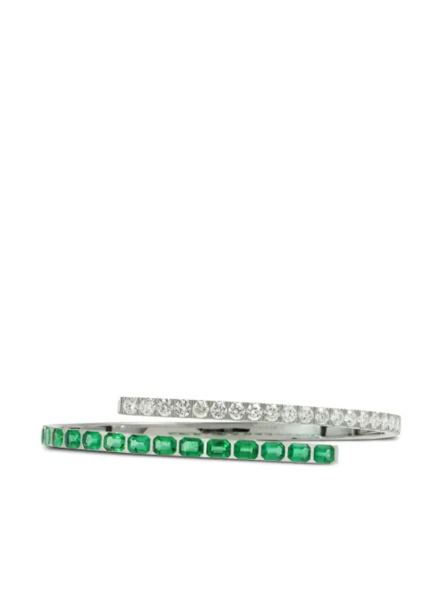 Bracelet Eclipse serti de diamants en or blanc 18ct - ALINKA - Modalova