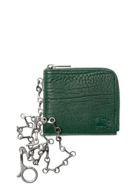 Burberry Equestrian Knight leather wallet 