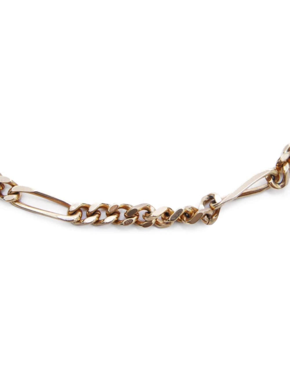 Christian Dior pre-owned figaro-link chain necklace - Goud