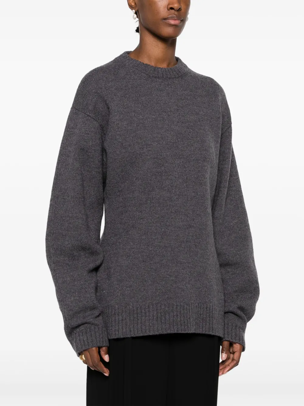 Jil Sander Wollen trui Grijs