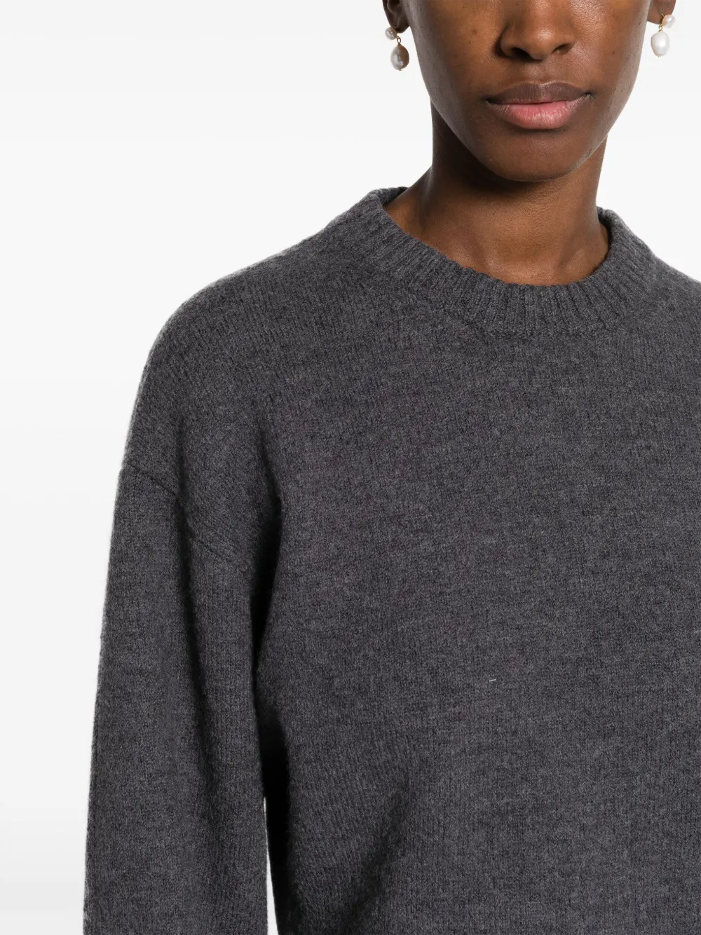 Jil Sander Wollen trui Grijs