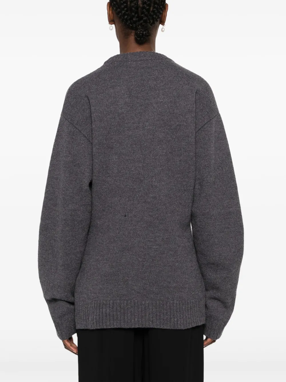 Jil Sander Wollen trui Grijs