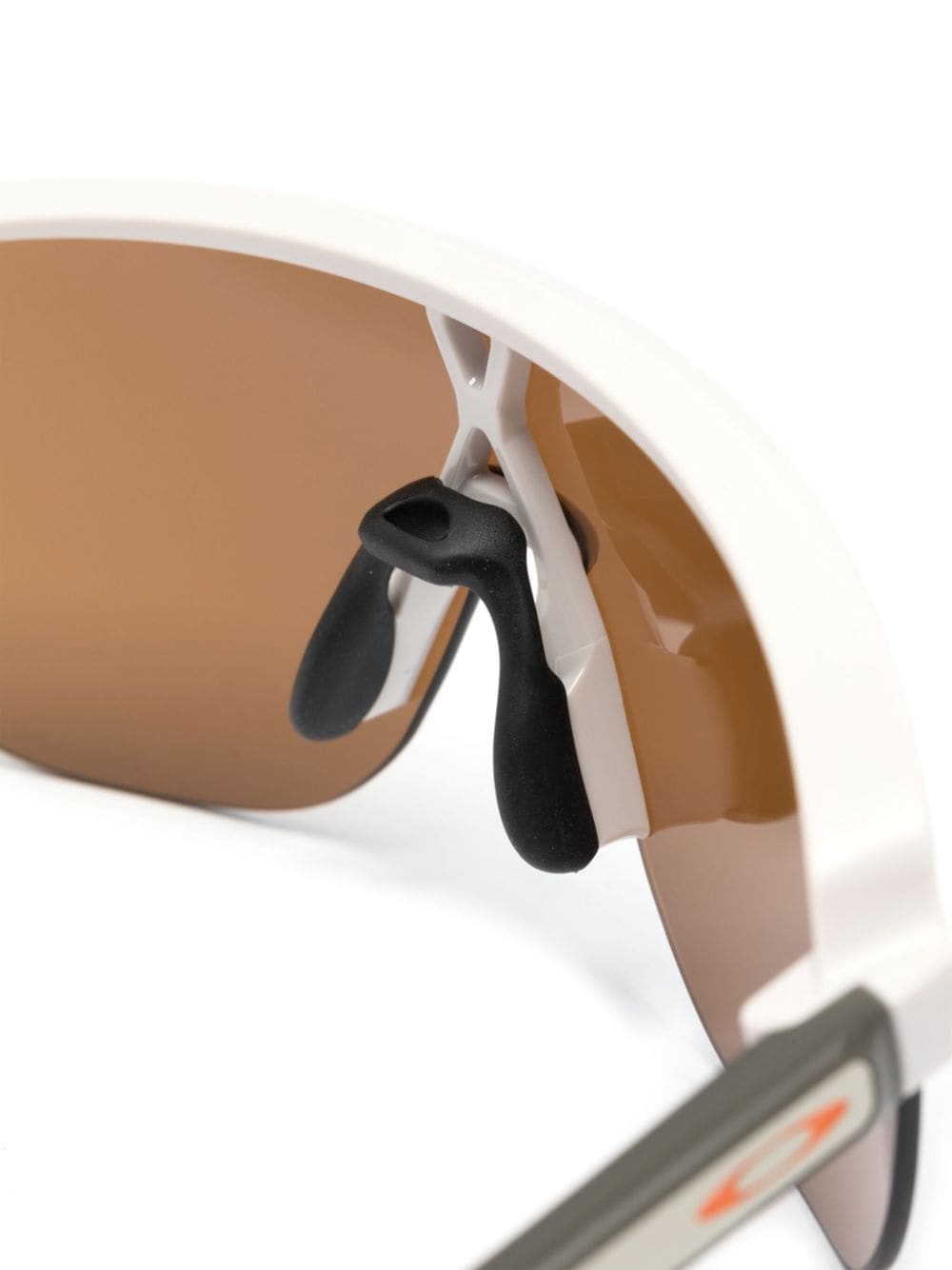 Oakley S3 zonnebril met schild montuur Wit