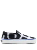 Marcelo Burlon County of Milan geometric-pattern slip-on sneakers - Black