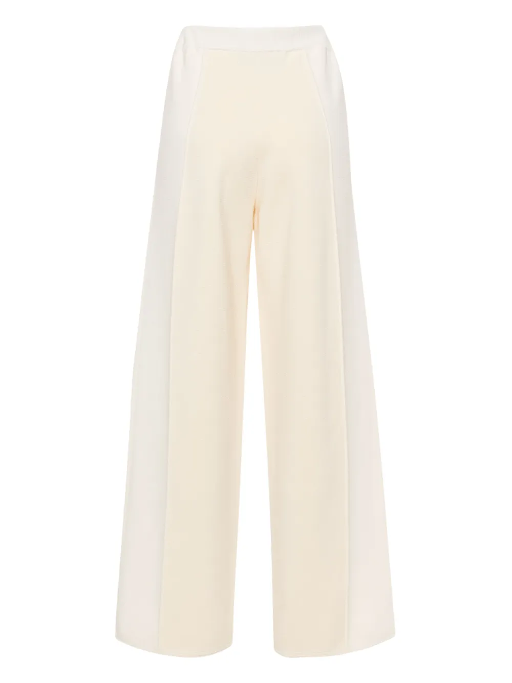 Sunnei panelled wide-leg trousers - Beige