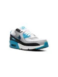 Nike Kids Air Max 90 ""Blue Lightning/Metallic"" sneakers - White