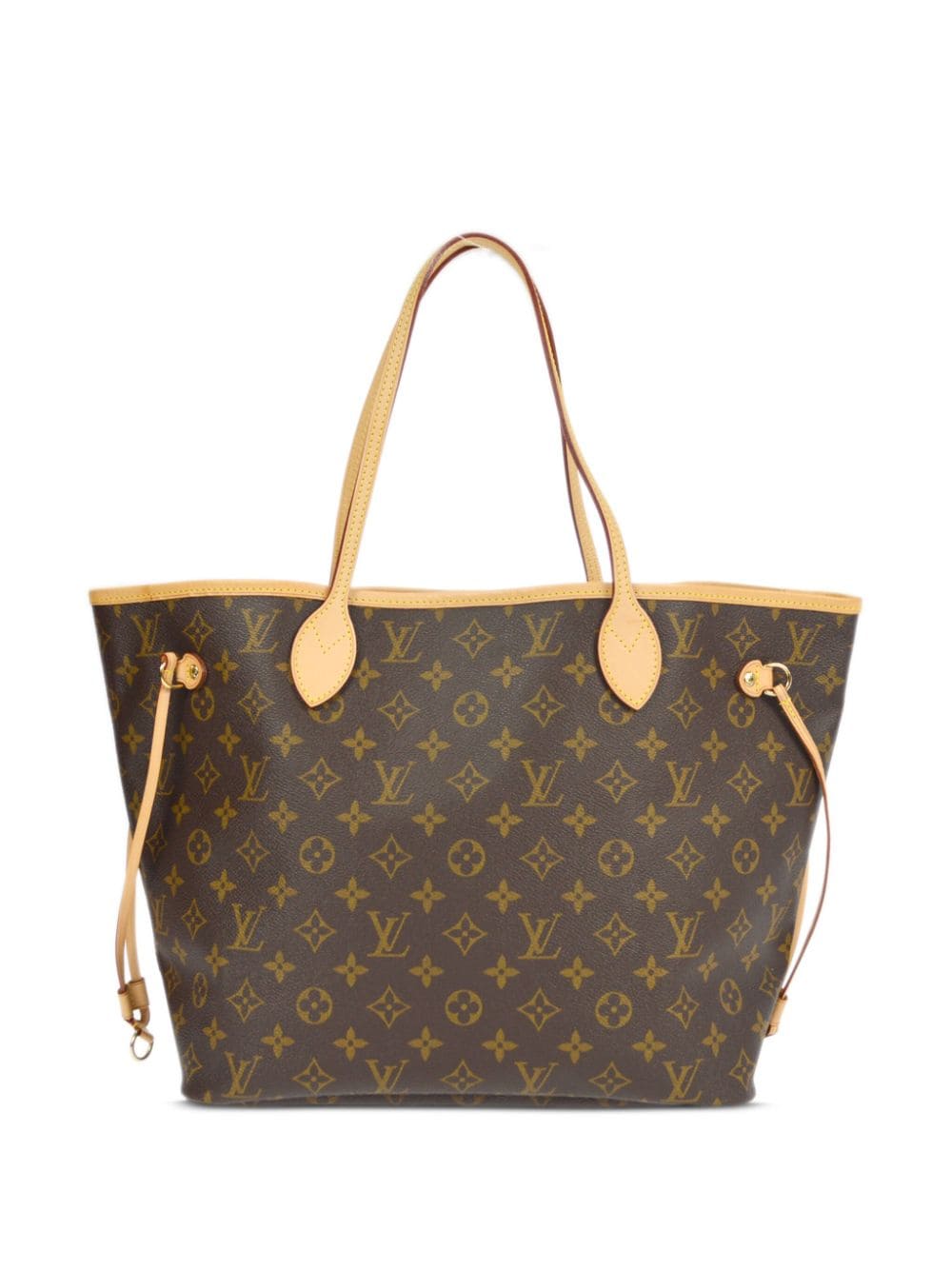 Pre-owned Louis Vuitton 2008  Neverfull Mm Tote Bag In Brown