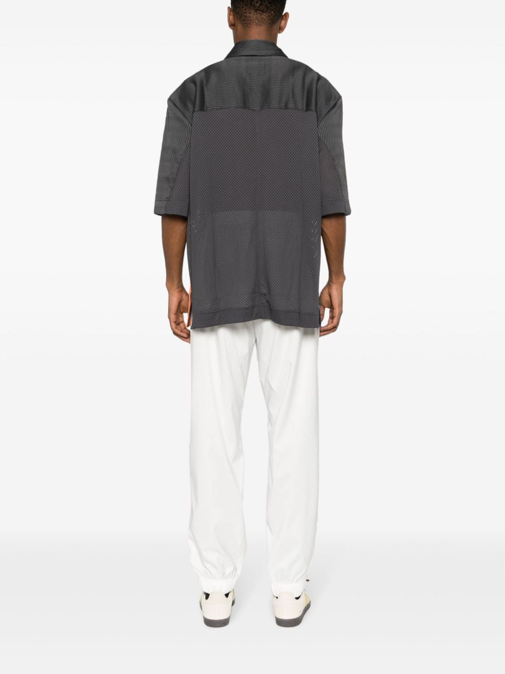 Shop Adidas Originals X Song For The Mute Panelled Shirt In Black