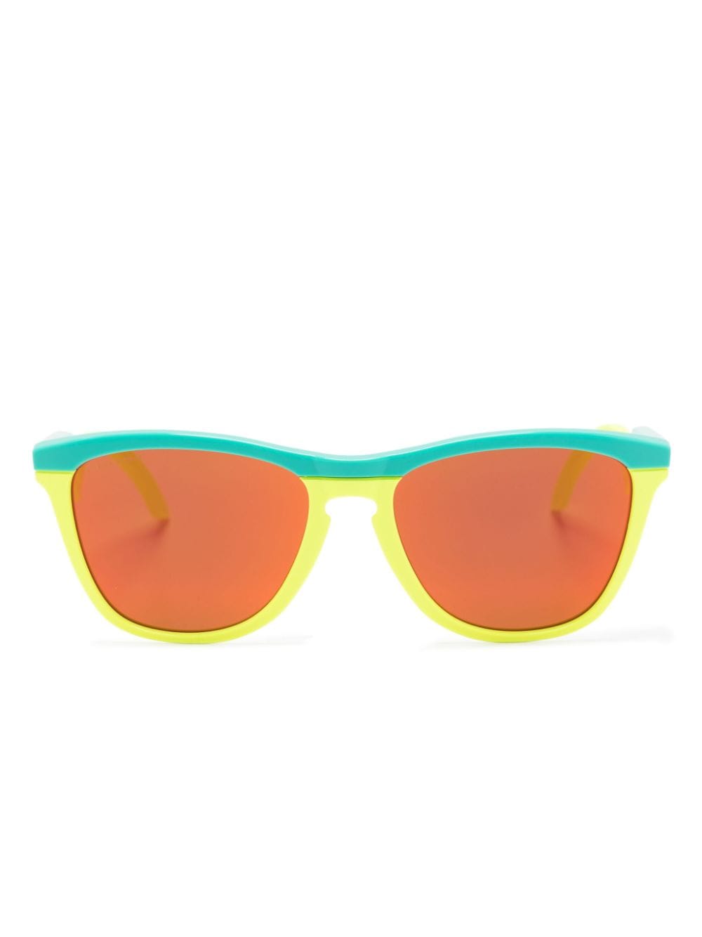 Oakley Frogskins zonnebril met rond montuur Geel