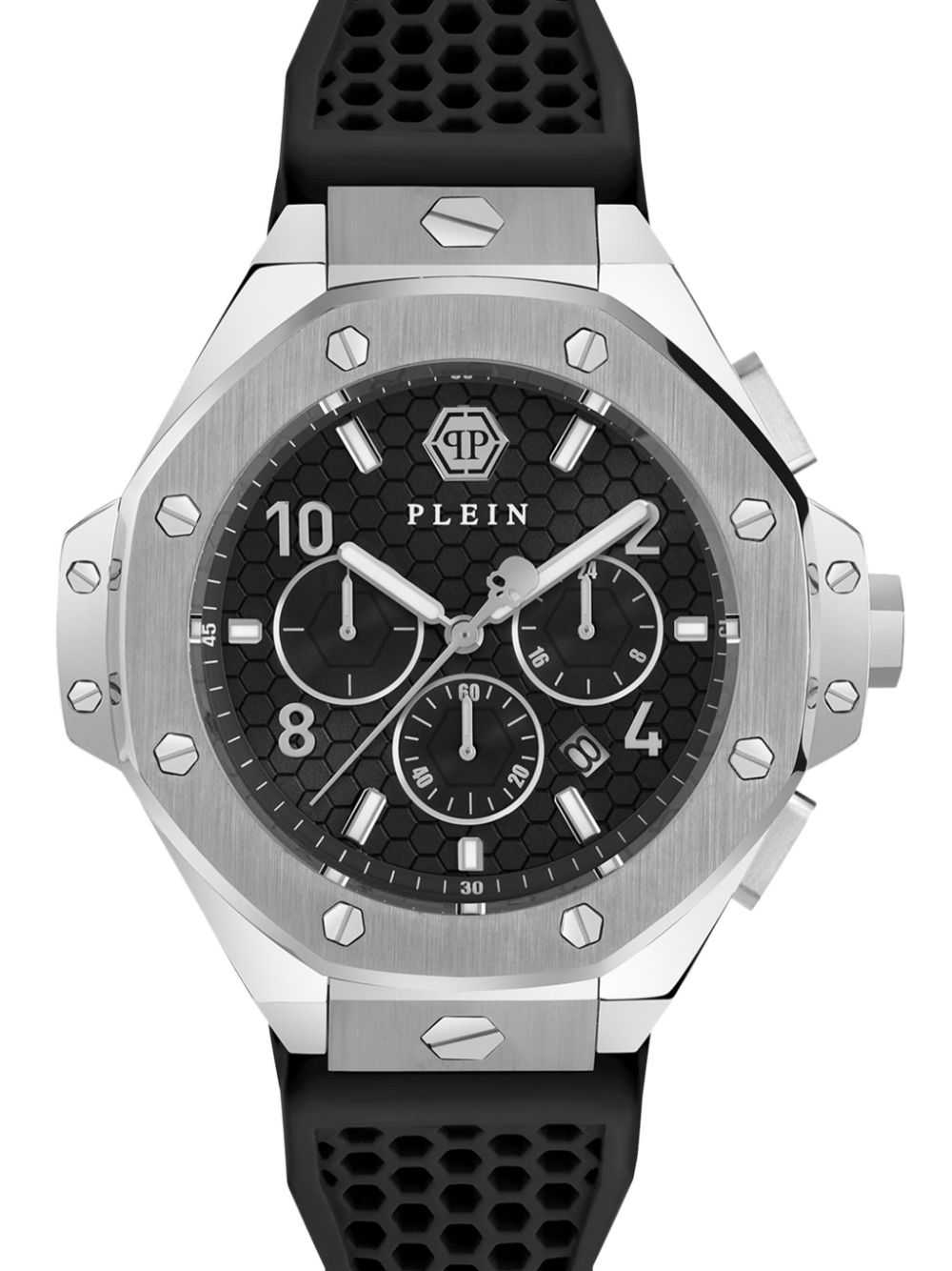 Philipp Plein Chrono 44 mm horloge - Zwart