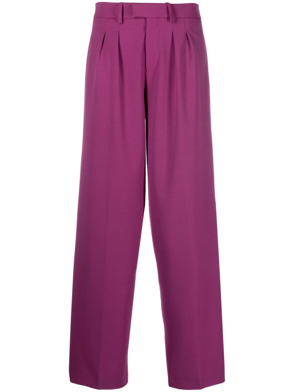 FEDERICA TOSI MID-RISE TAILORED PALAZZO TROUSERS