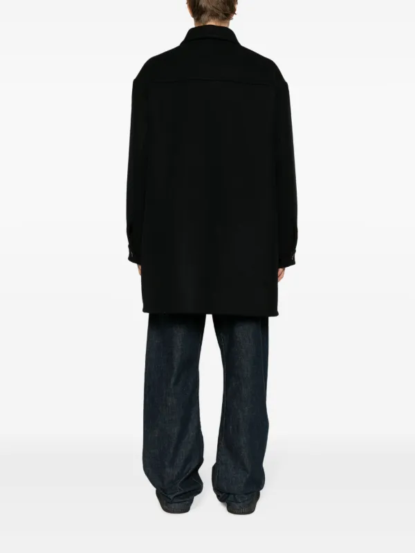 Jil Sander zip-up Wool Coat - Farfetch