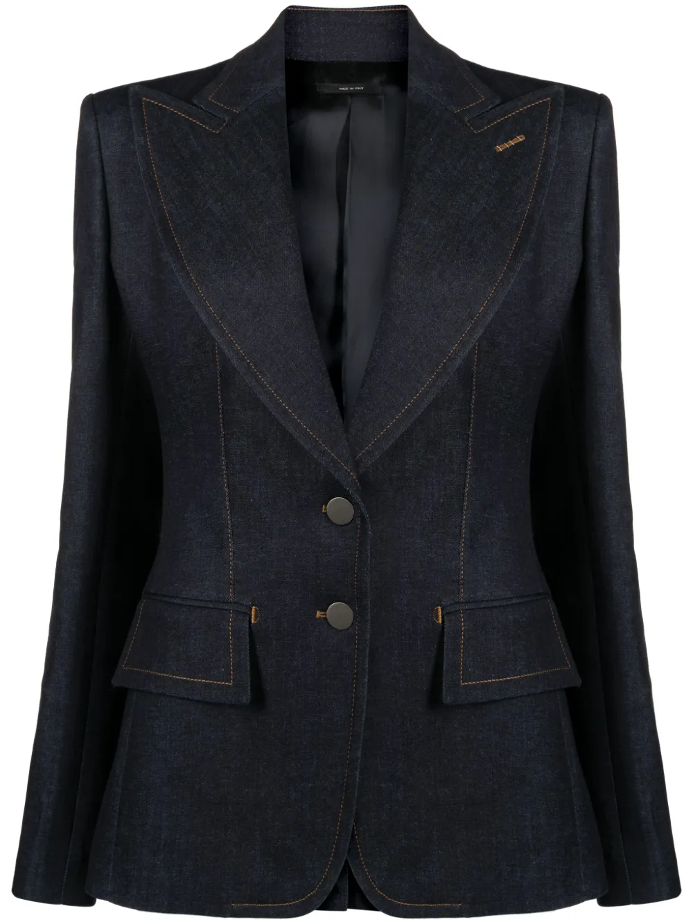 TOM FORD Denim jack Blauw