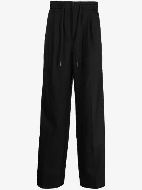 Holzweiler pantalon de costume à plis marqués