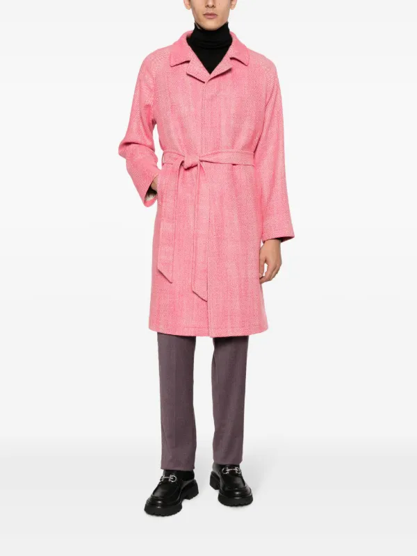 Tagliatore Salomon Herringbone Coat Farfetch