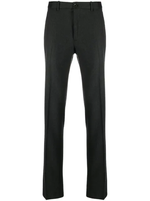 Incotex slim-cut virgin wool trousers