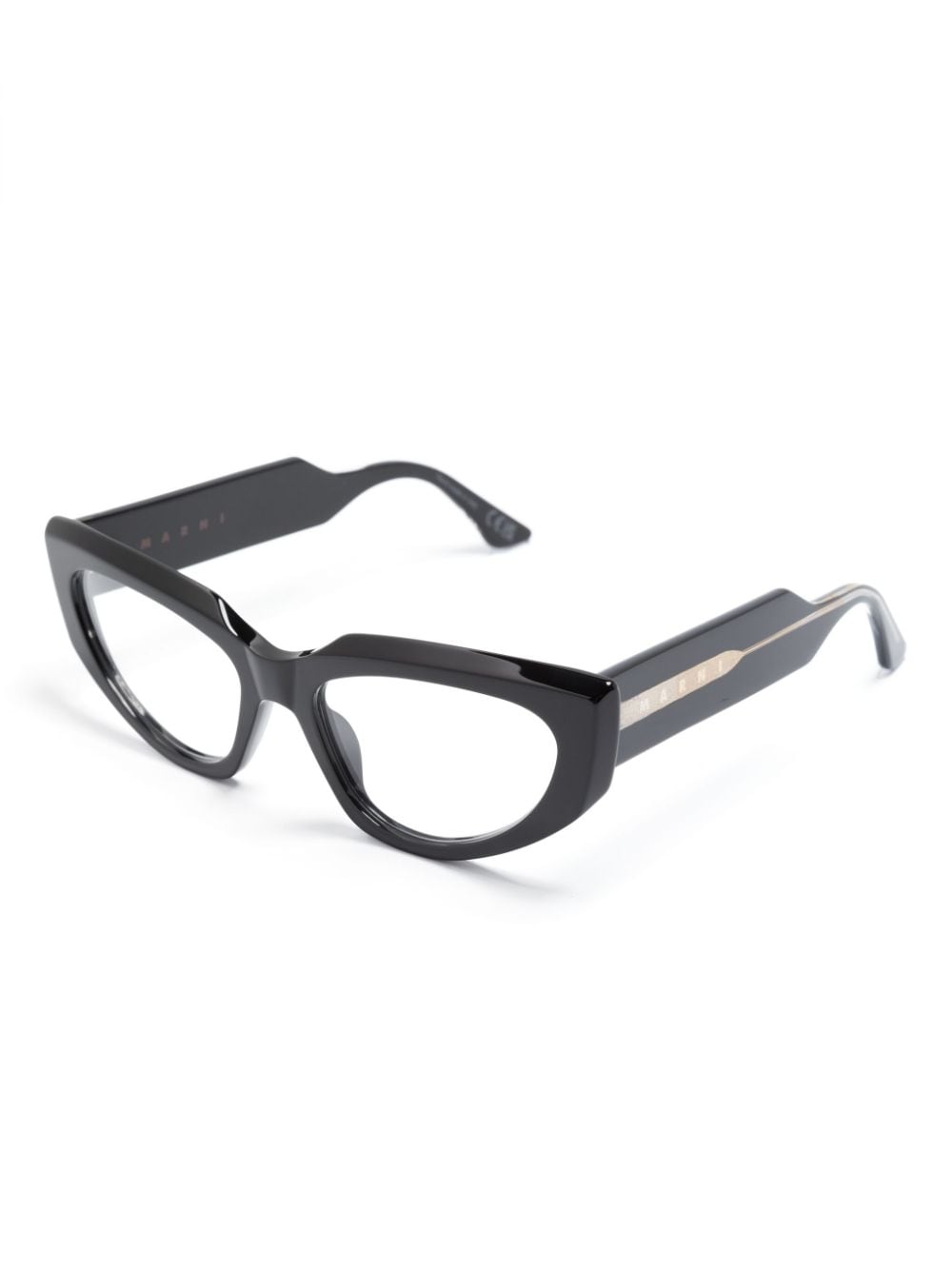 Marni Eyewear Tahat cat-eye frame glasses - Zwart