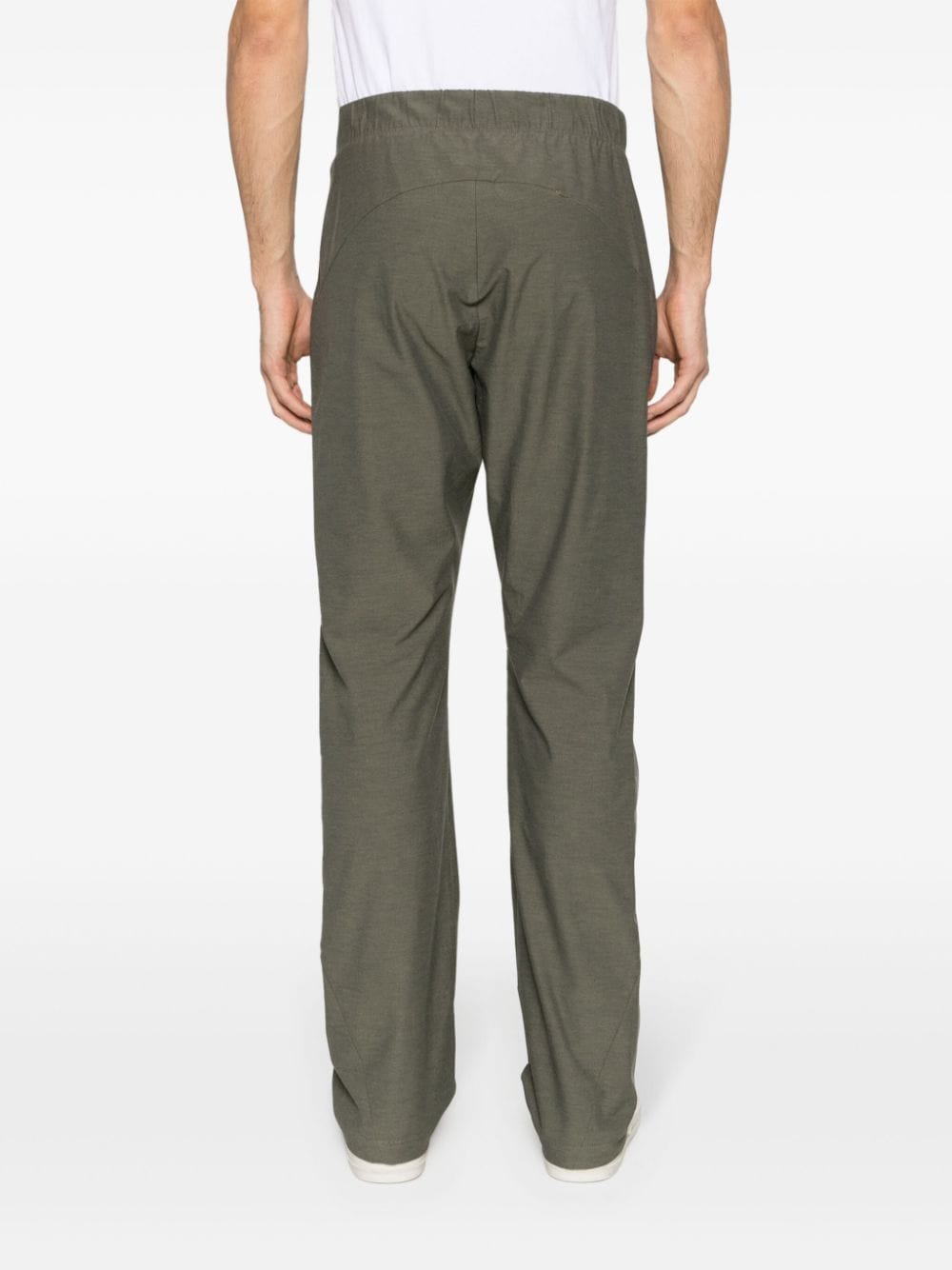 Shop Post Archive Faction 5.1 Flared Trousers In Green