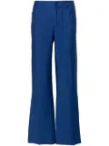 Zadig&Voltaire Pistol mid-rise flared trousers - Blue