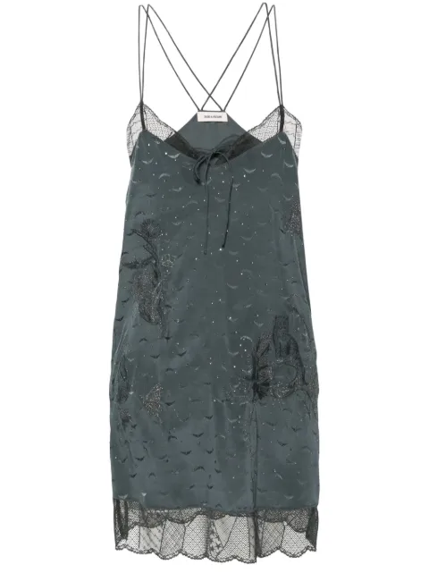 Zadig&Voltaire Calissa wings-jacquard minidress