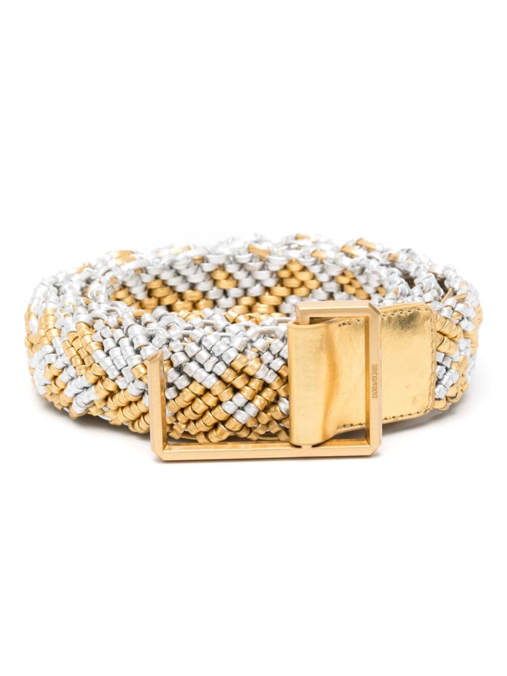 Zadig&Voltaire La Cecilia leather belt - Oro