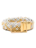 Zadig&Voltaire La Cecilia leather belt - Gold