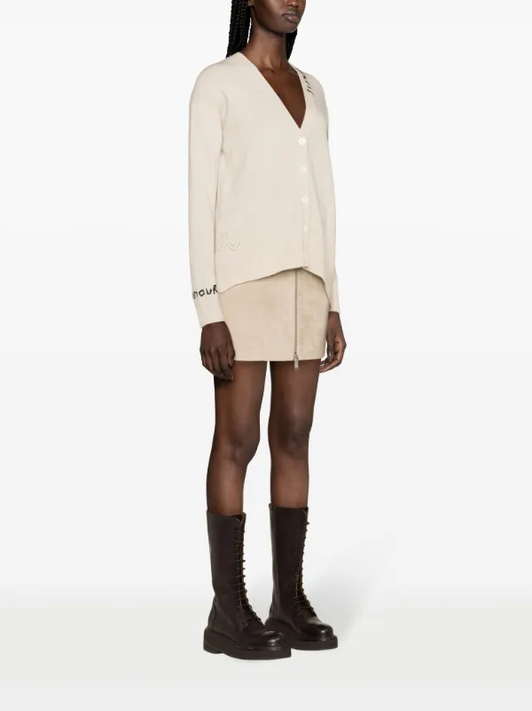 Zadig&Voltaire Mirka heart-embroidered Cashmere Cardigan