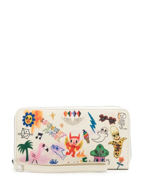 Zadig&Voltaire Compagnon graphic-print wallet