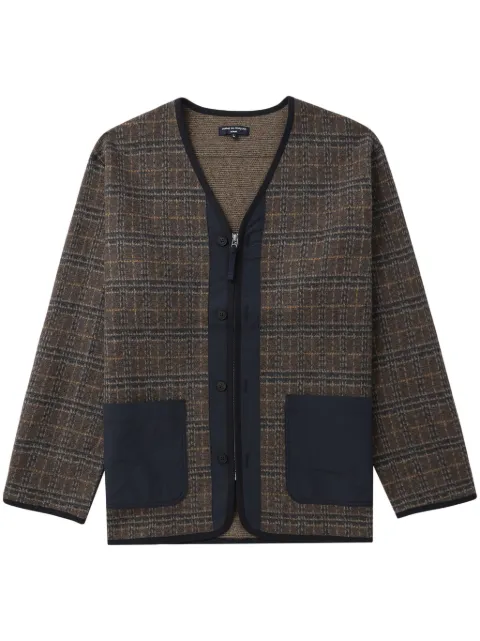 Comme des Garçons Homme 格纹拉链夹克