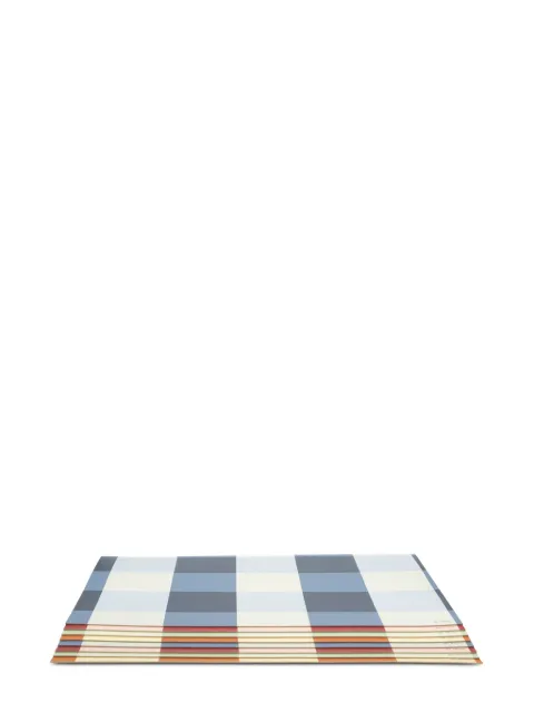 CU I SEEYOU checkerboard-print platemat (set of eight)