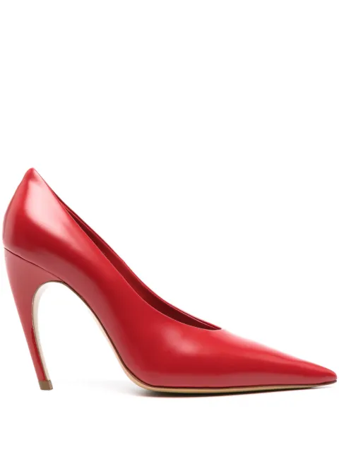 Nensi Dojaka Curved 110mm leather pumps