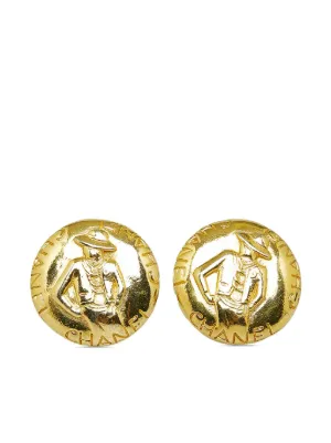 Farfetch chanel online earrings