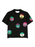 Caroline Bosmans sequinned cotton T-shirt - Black