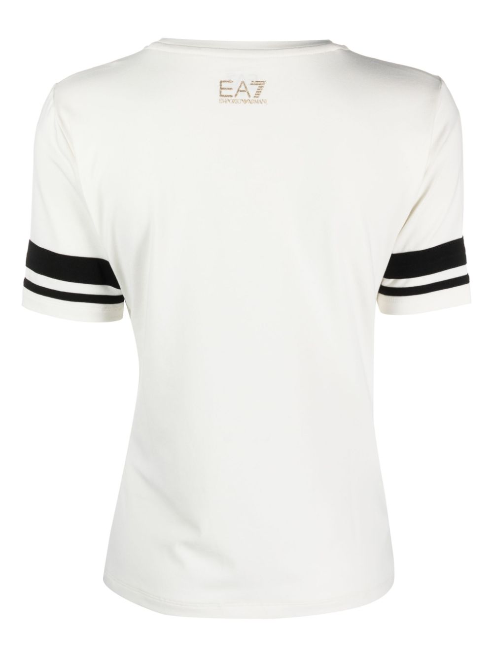 Ea7 Emporio Armani T-shirt met logoprint - Wit