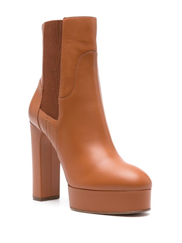 Orange shoe outlet boots