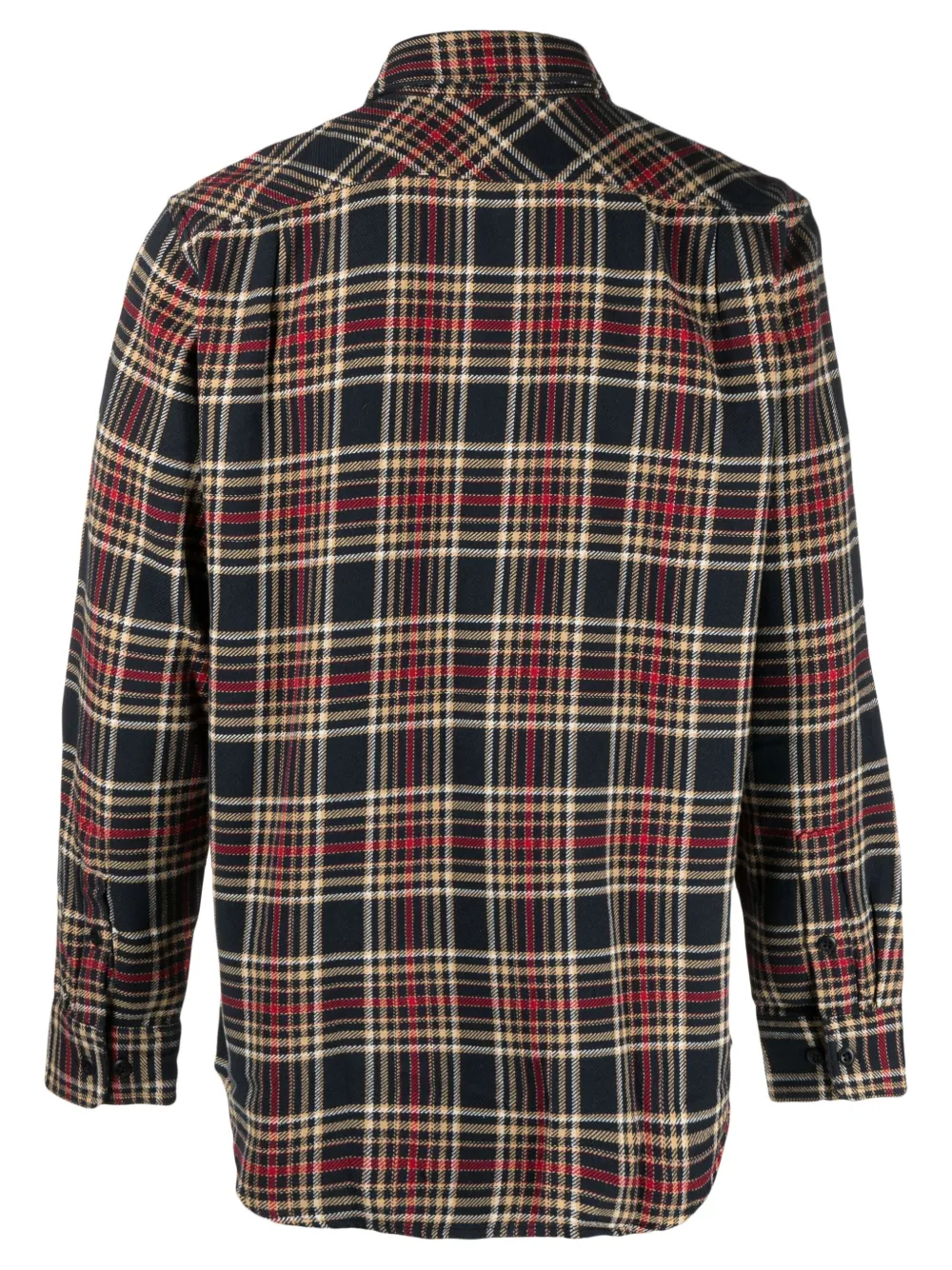 Filson Vintage Flannel Plaid-check Shirt In Blue