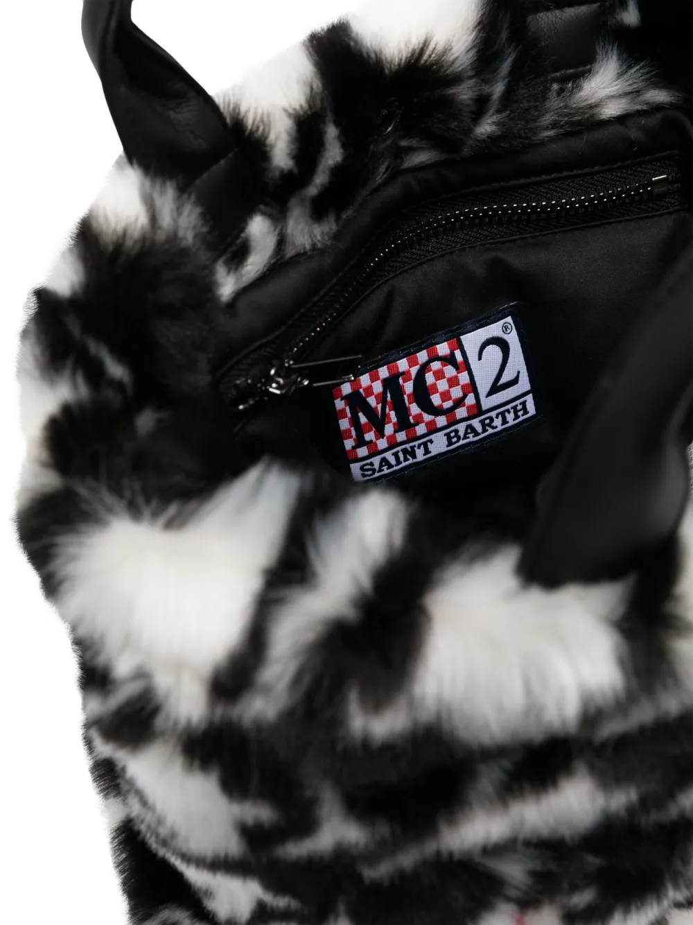 Mini Vanity Faux-Fur Bag