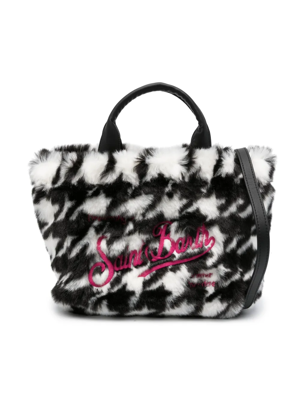 Mini Vanity Faux-Fur Bag