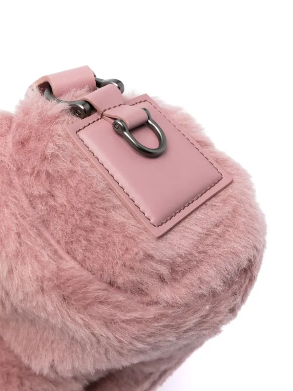 Max Mara Small Teddy Roll Cross Body Bag | Pink | FARFETCH