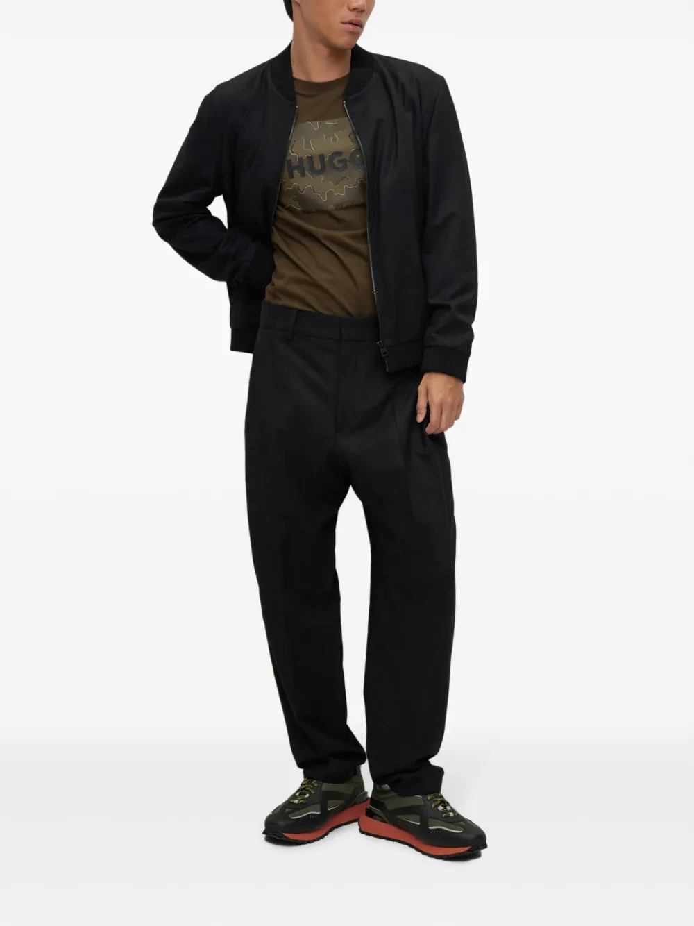 HUGO Camiseta com estampa de logo | Camisetas | Image 2