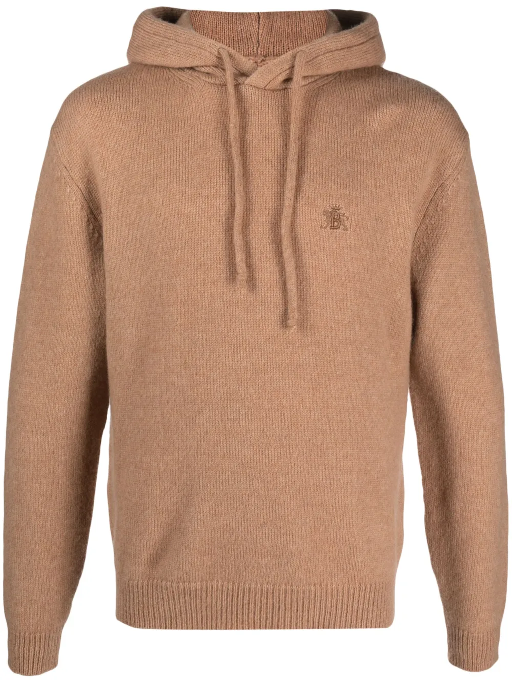 Baracuta Trui met geborduurd logo Beige