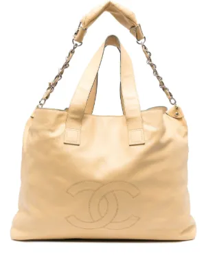 CHANEL Pre Owned Bolso Shopper Edgy Grande Farfetch