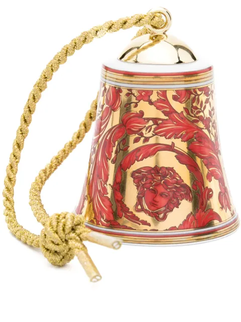 Versace campana de porcelana Medusa Garland Red
